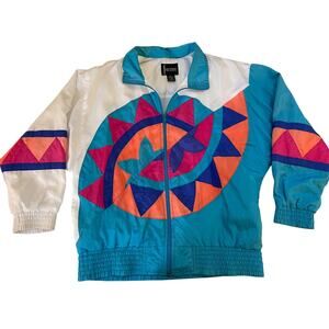 Vintage Indications 1980's 1990's Ski Jacket Windbreaker - Size Oversized Small